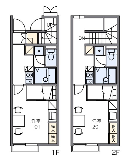 ハヅキ木更津の間取り