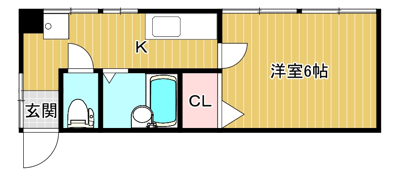 米山ビルの間取り