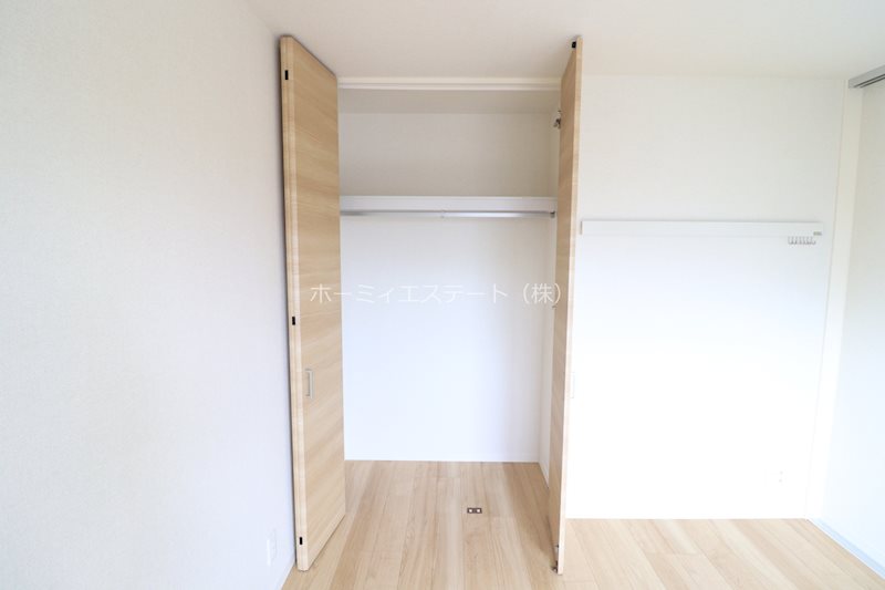 収納　広々とした収納です♪