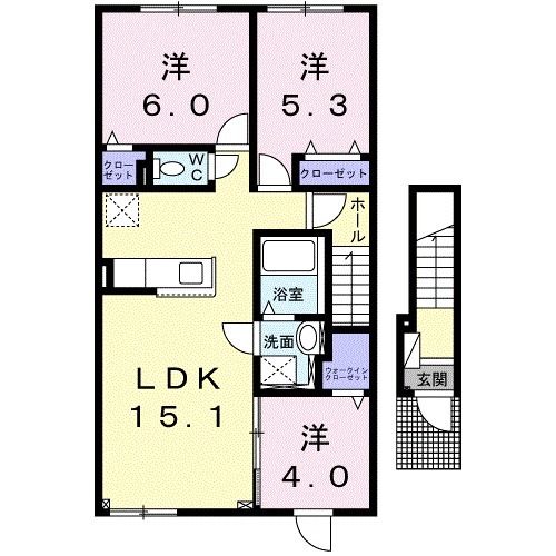 【セプテットVの間取り】