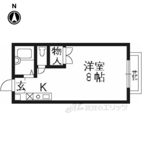 レオパレスあまのの間取り