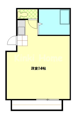 和歌山市土入のマンションの間取り