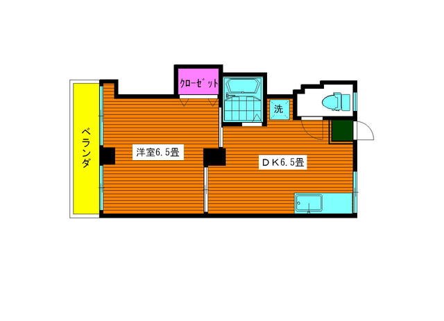 江戸川区平井のマンションの間取り