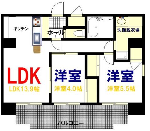 katayama BLDG 22の間取り