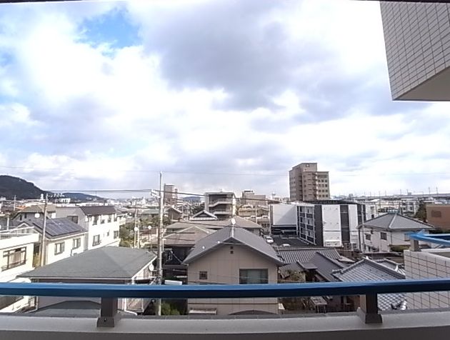 【福山市東町のマンションの眺望】