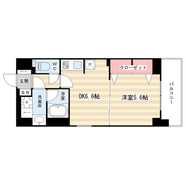 ベラジオ雅び京都西院の間取り