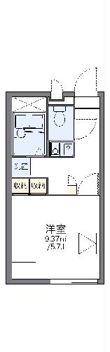 【レオパレス鴫野　ふるさとの間取り】