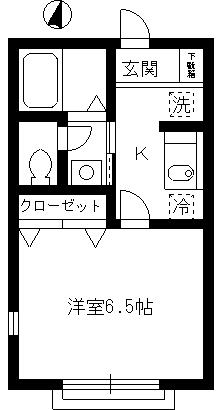 ソウコウハイツの間取り