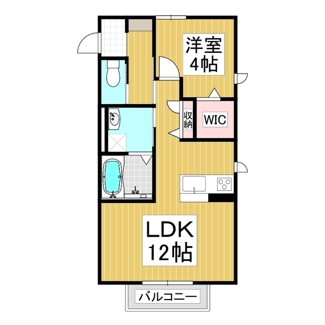 コンフォルト松川の間取り