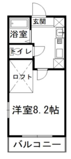 ベルグランデ和多田の間取り