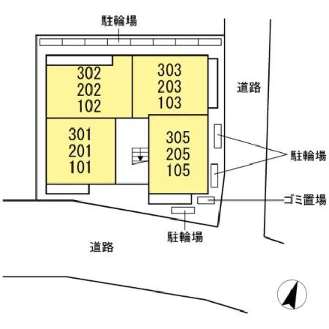 【新潟市中央区長嶺町のアパートのその他】