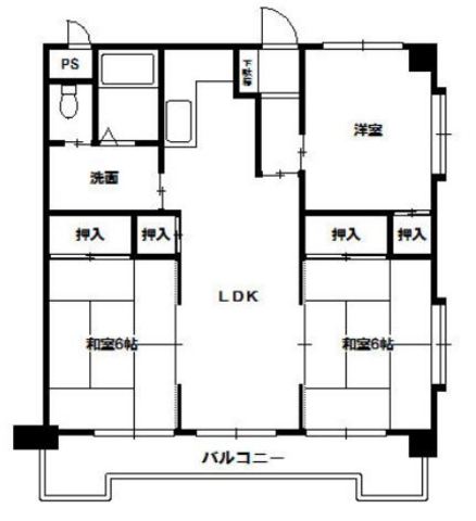 グレーシア上山門の間取り