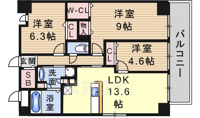 アスターの間取り