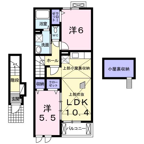 【セレノの間取り】