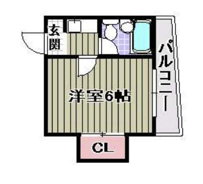 堺市堺区錦綾町のマンションの間取り