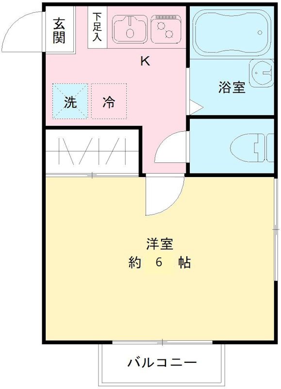 ライラック桜上水Iの間取り