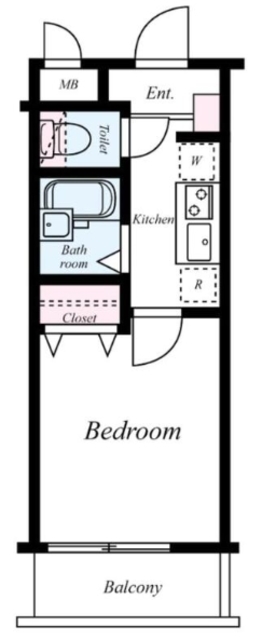 Luxs上板橋の間取り