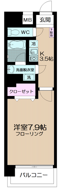 コルトーナ聖蹟の間取り