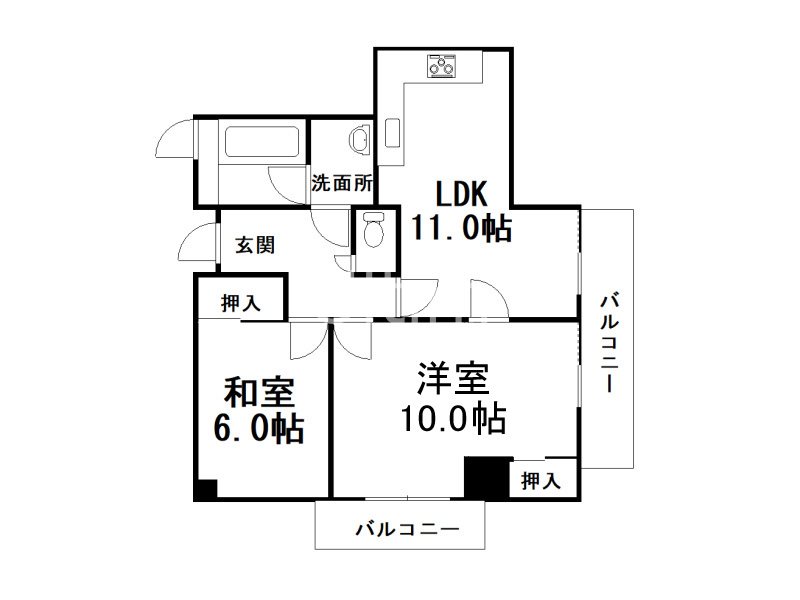 アーチスト島田の間取り