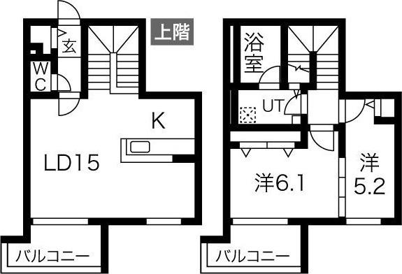 BRAVIS　TOYOHIRAの間取り