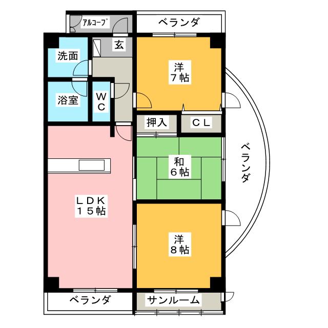 ＦＯＲＭ　ＧＰの間取り