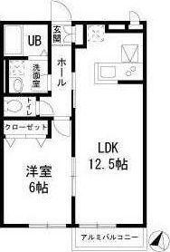 ＳｕｎｔｅｒｒａｃｅＩの間取り