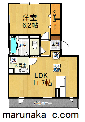 オリーブの間取り