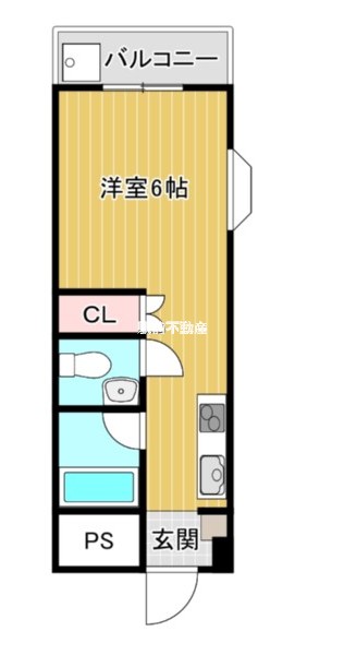 グランカーサ大牟田駅の間取り