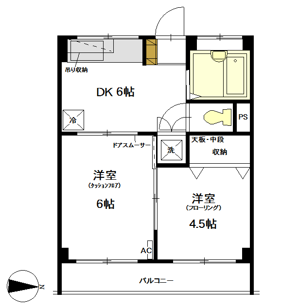 Stage one 玉川上水の間取り