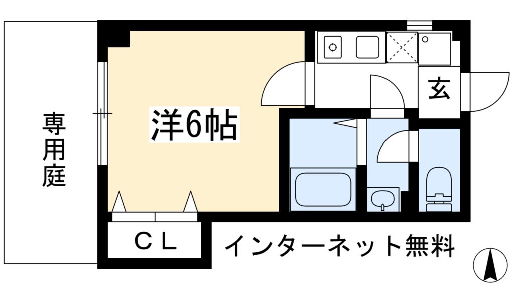 ハイツカメリアの間取り