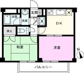 グレイスハイム越谷の間取り