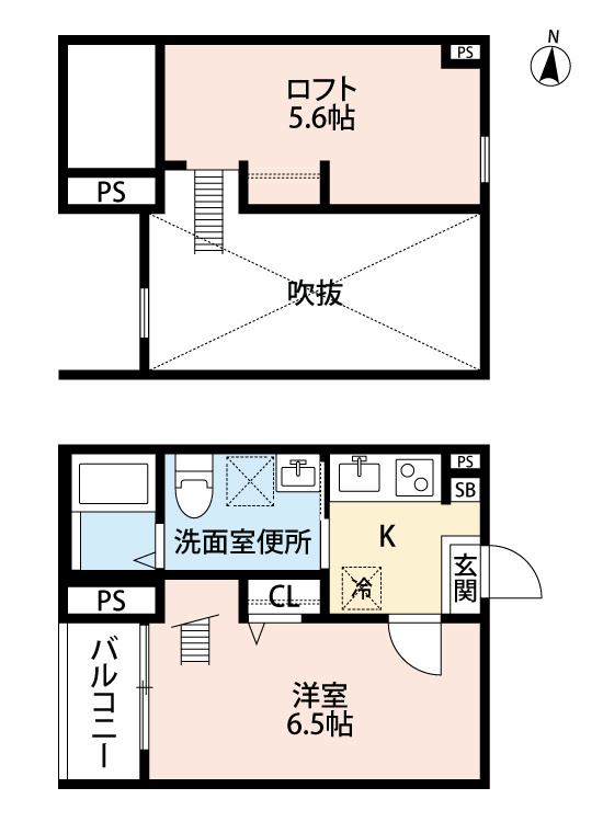 ＡＱＵＡ源兵衛町の間取り