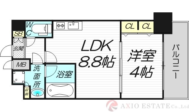 スプランディッドVIIの間取り