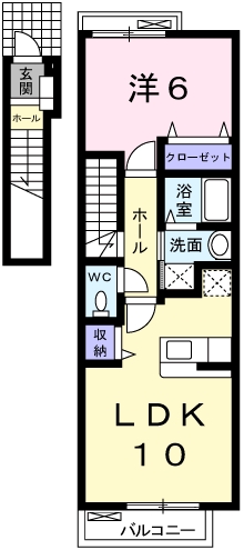 エバーグリーン城西の間取り