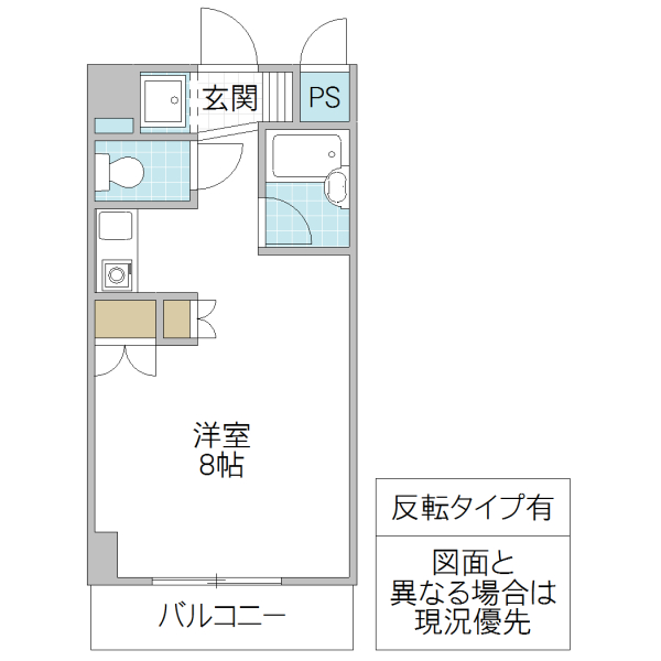 エレガンス佐貫の間取り