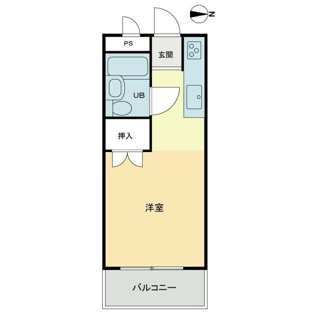 アーバンハイツ紫雲の間取り