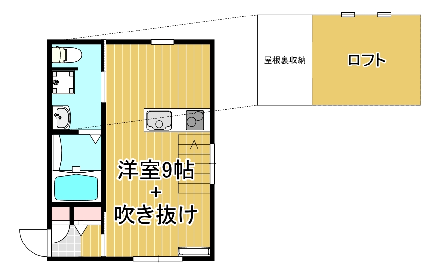 センティアの間取り