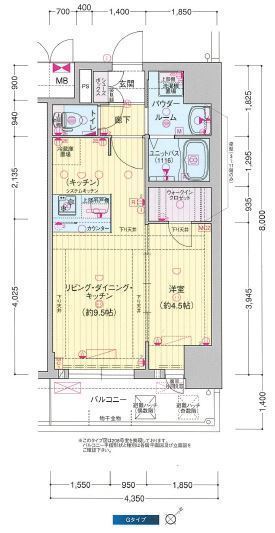 プレサンス　ＤＯＭＥＣＩＴＹ　コレーレの間取り