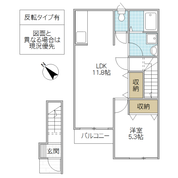 Reforteの間取り