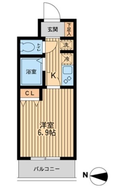 エクセリア池袋ＷＥＳＴIIの間取り