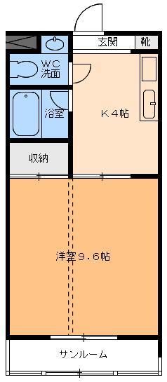 グリーンコートなみかたの間取り