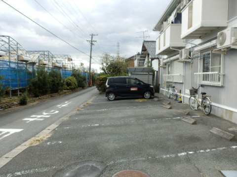 【ハイツひまわりの駐車場】