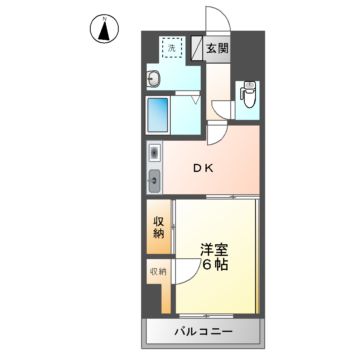 第二高砂ハイムの間取り