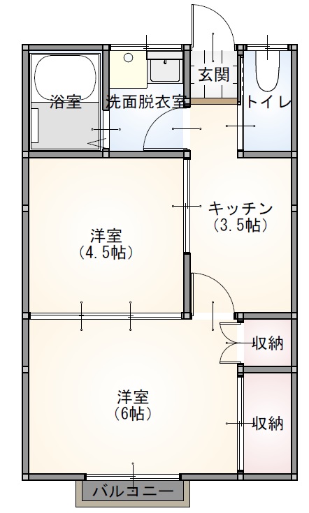 プラザタナカ_間取り_0