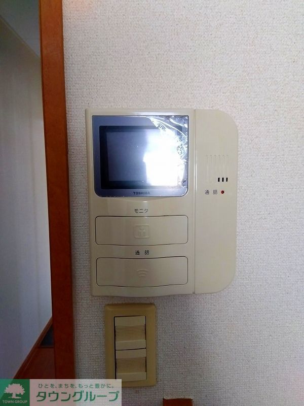 セキュリティ　モニター付きインターフォン