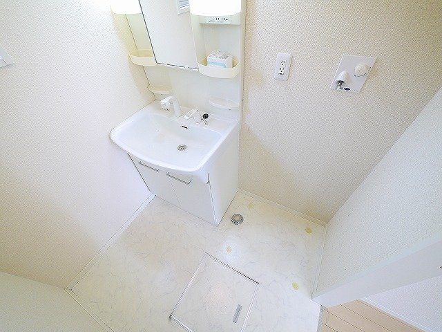 洗面設備　忙しい朝には欠かせない洗面所です