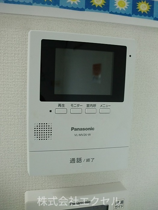 その他設備　来訪者を確認できます。