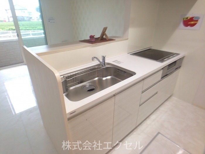 キッチン　対面キッチンです。