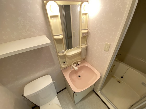 洗面設備　※別部屋の写真です