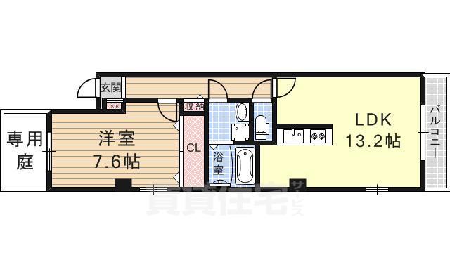 地下鉄東西線 小野駅 徒歩5分 3階建 築12年の間取り写真